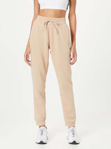 Tapered Pantaloni 'Adicolor Essentials Fleece ' di ADIDAS ORIGINALS in beige: frontale