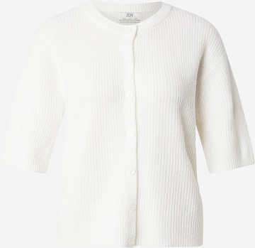 JDY Strickjacke 'JDYCatty' in Weiß: Vorderseite