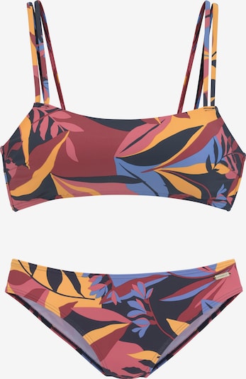 Bikini SUNSEEKER di colore blu scuro / giallo scuro / rosso carminio / nero, Visualizzazione prodotti