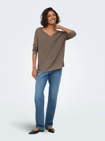 JDY Sweater 'JDYNew Behave' in Brown