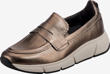 GABOR Slip-Ons in Gold: front