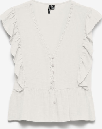 VERO MODA Bluse 'VMVido' i hvid: forside