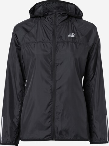 Veste mi-saison 'Windcheater 2.0' new balance en noir : devant