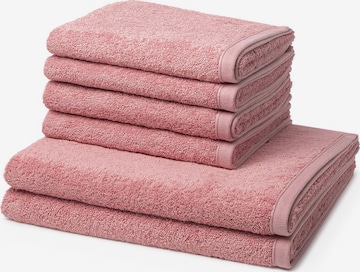 ROSS Towel 'Vita' in Pink: front