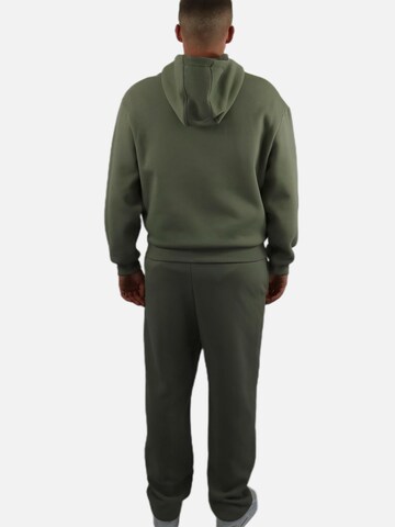 HEFTYKA Loose fit Workout Pants 'OPEN' in Green