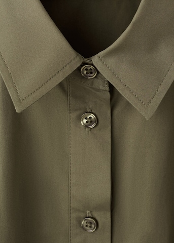 MANGO Shirt Dress 'Pupi-H' in Green