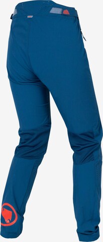 ENDURA Tapered Workout Pants 'Burner Lite' in Blue