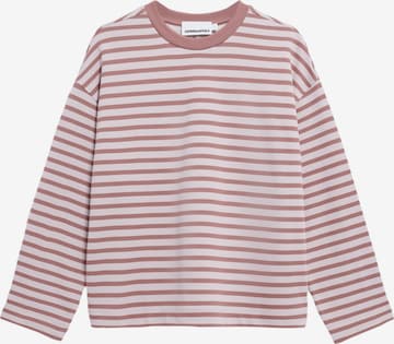 ARMEDANGELS Sweatshirt 'FRANKAA' in Purple: front