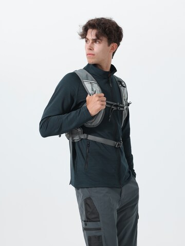 Youthup Sportstrickjacke in Grau