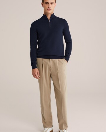 WE Fashion Пуловер в синьо