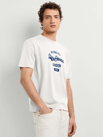 Pepe Jeans Shirt in Wit: voorkant