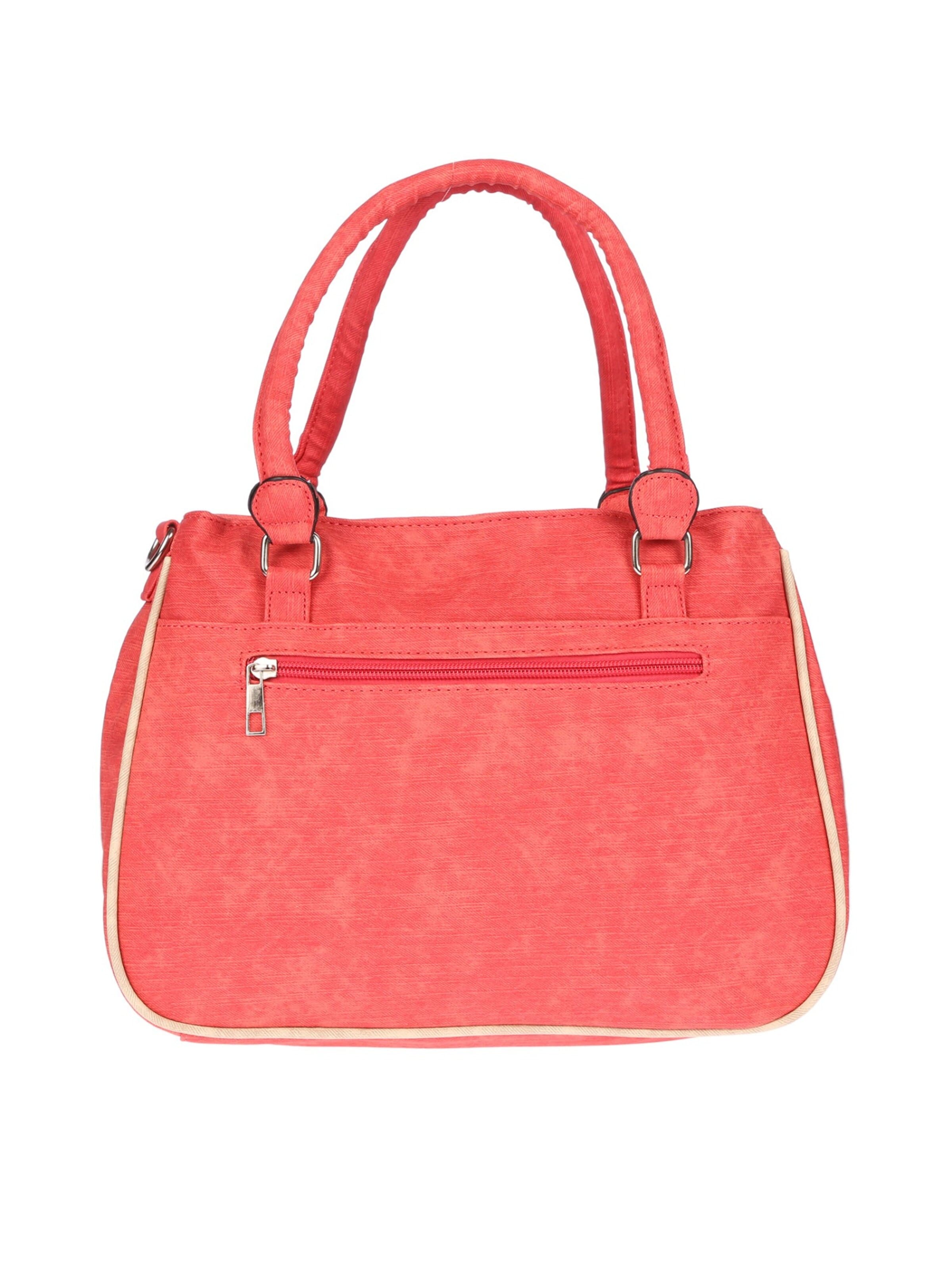 Christian Wippermann Handtasche 'Große Damen Tasche Umhängetasche Schultertasche'‌ in Rot
