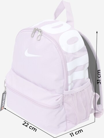 Nike Sportswear Rucksack 'Brasilia' in Lila