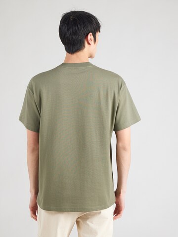 Carhartt WIP Tričko 'Barbwire' – zelená
