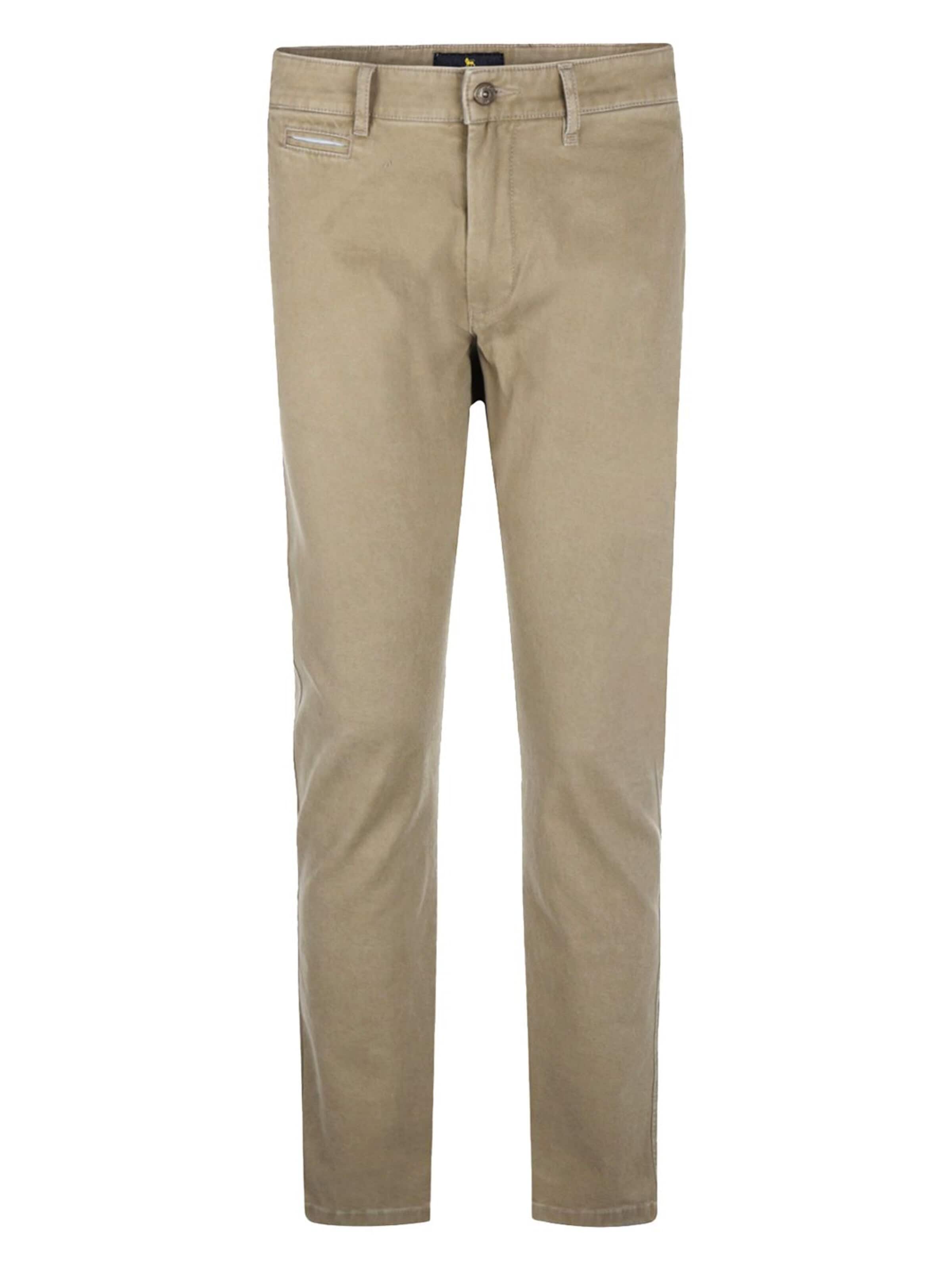 Steppin' out Slimfit Chino in Groen: voorkant