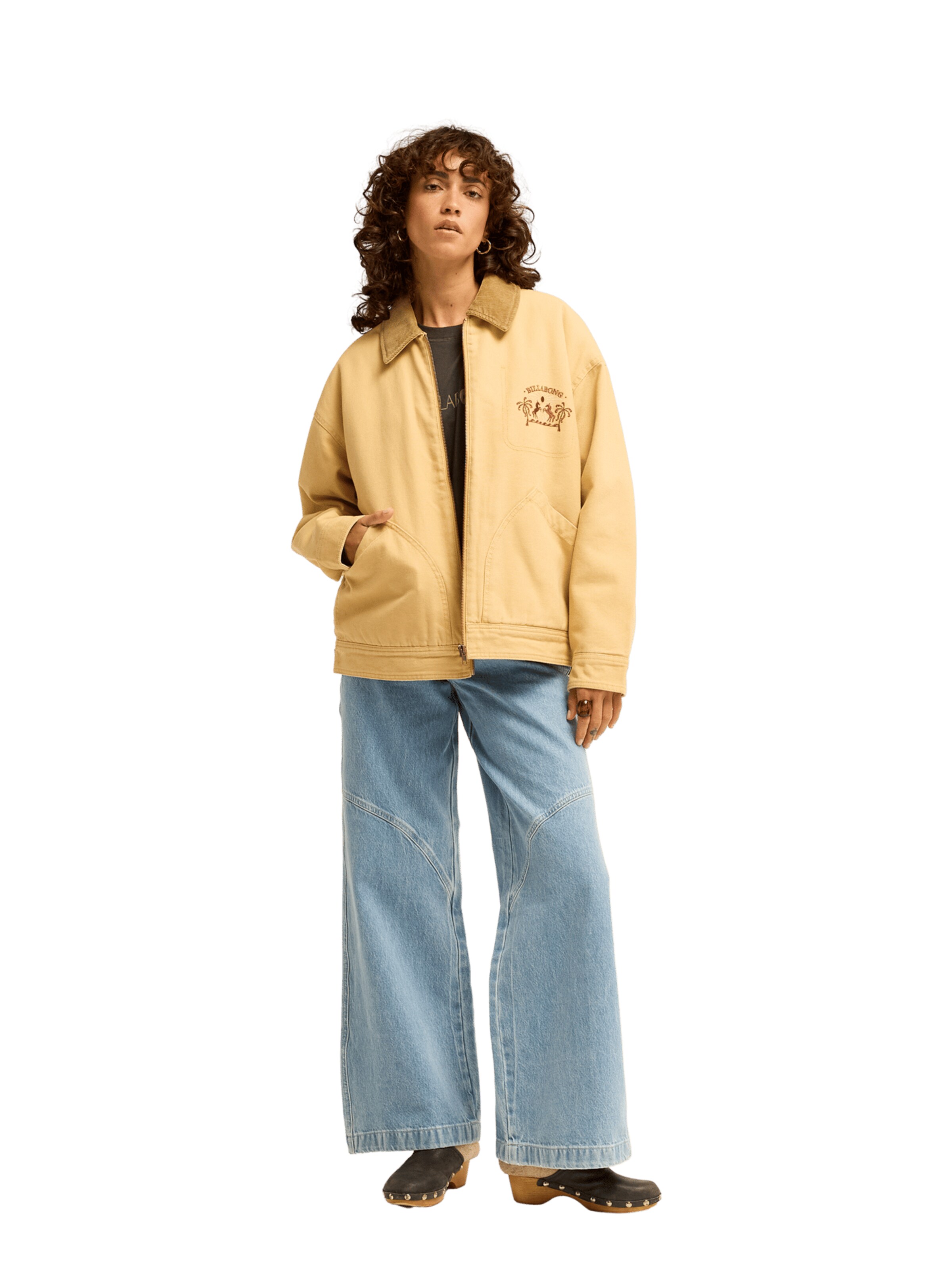 Giacca di mezza stagione di BILLABONG in giallo