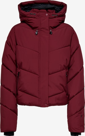 ONLY Winter Jacket in Purple: front