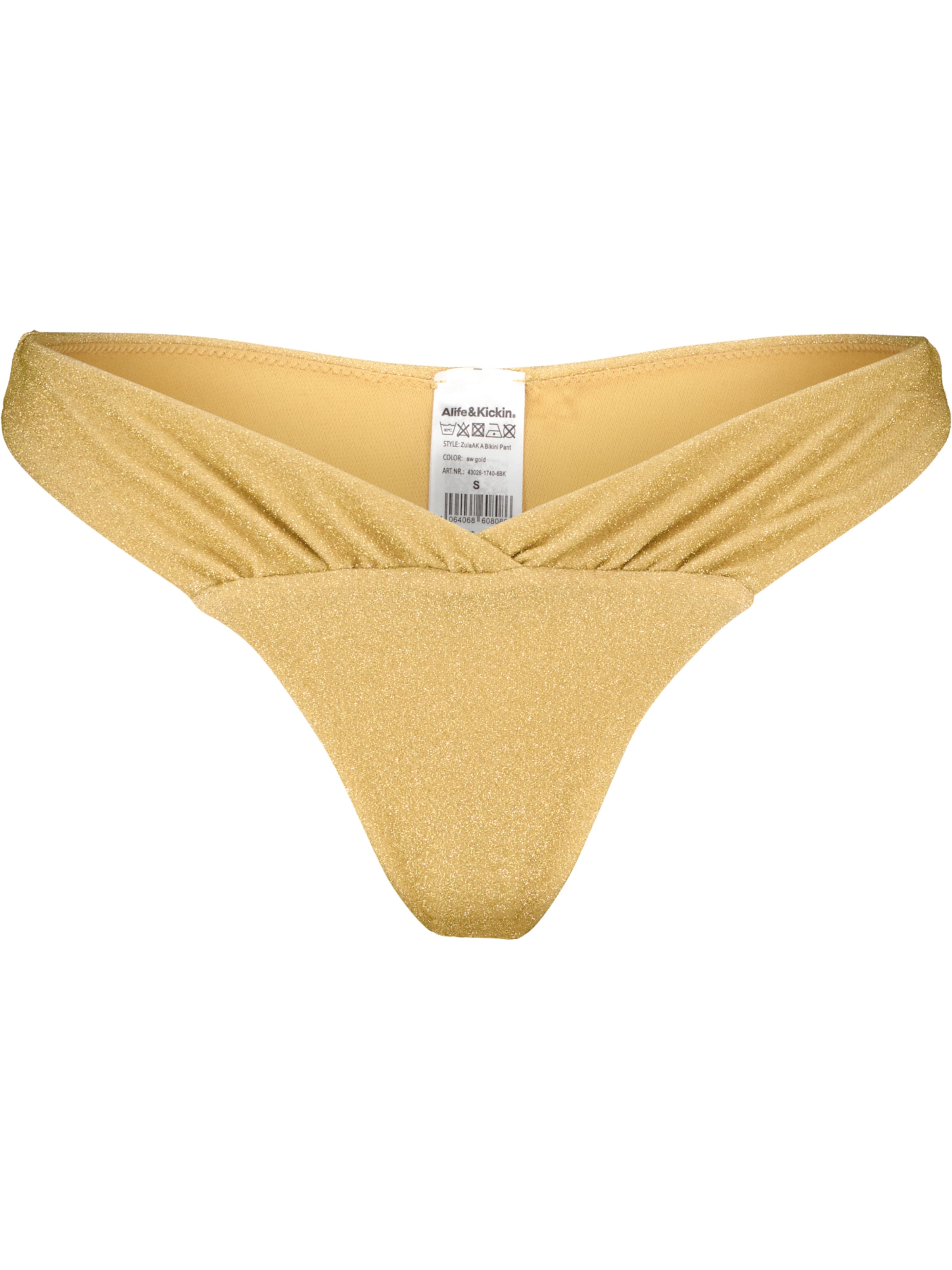 alife & kickin Σλιπ μπικίνι 'ZulaAK A' σε χρυσό: μπροστά