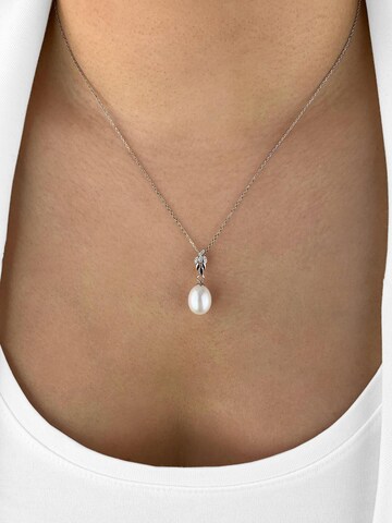DANIEL CLIFFORD Necklace 'Pauline' in Silver: front