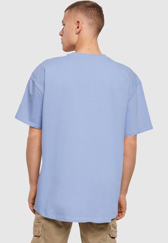Merchcode Shirt 'Hugs & Love - Heart Dice Heavy' in Purple