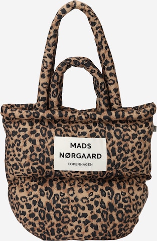 brūns MADS NORGAARD COPENHAGEN "Shopper" tipa soma: no priekšpuses