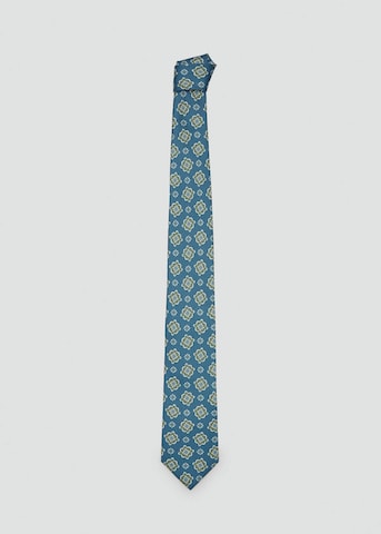 MANGO MAN Krawatte 'Jota' in Blau