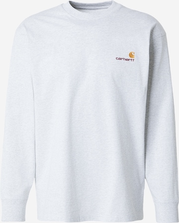 T-Shirt 'American Script' Carhartt WIP en gris : devant