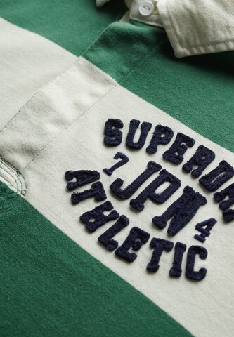 Superdry Shirt 'Athletic' in Groen
