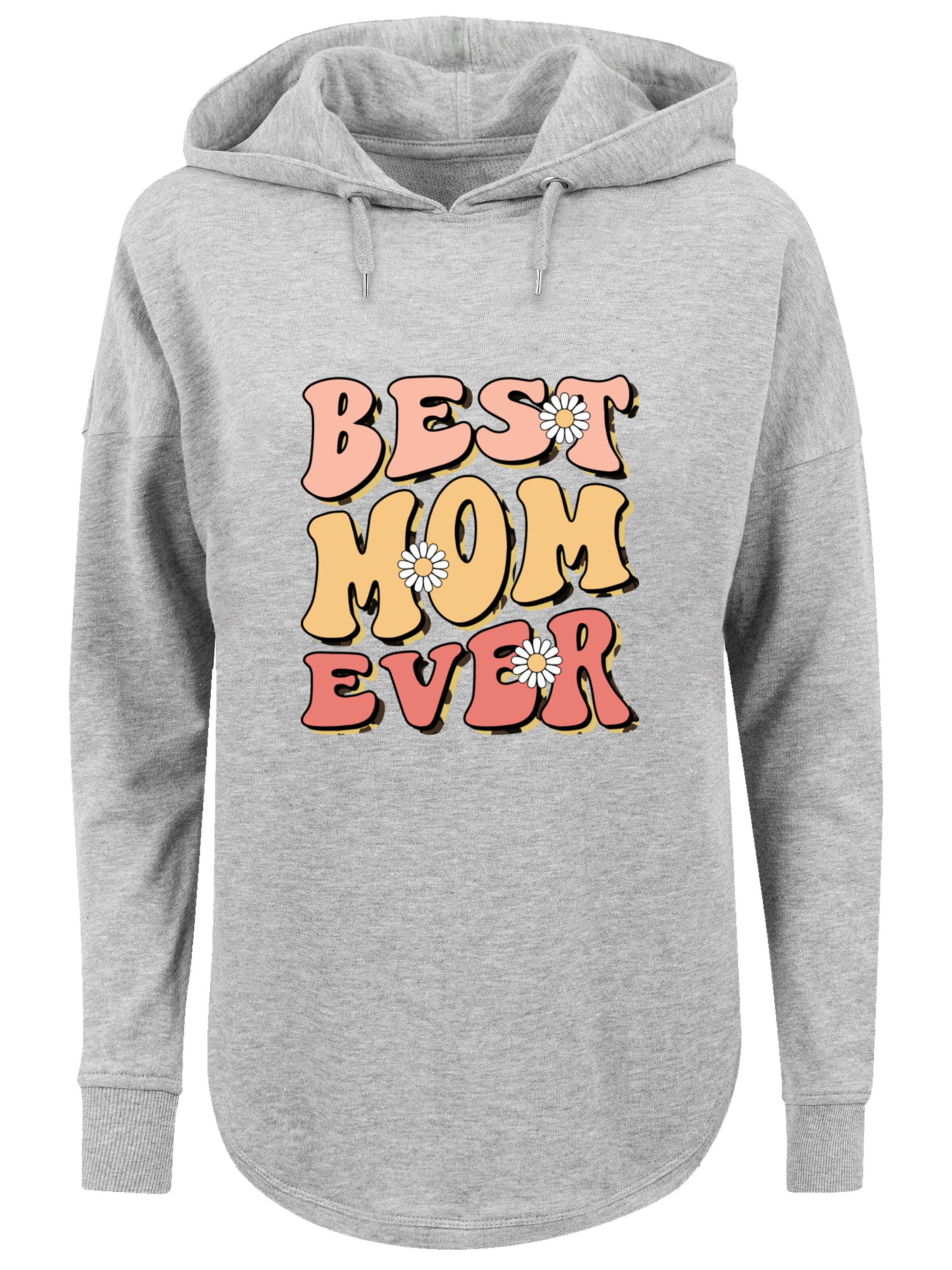 F4NT4STIC Sweatshirt in Grijs: voorkant