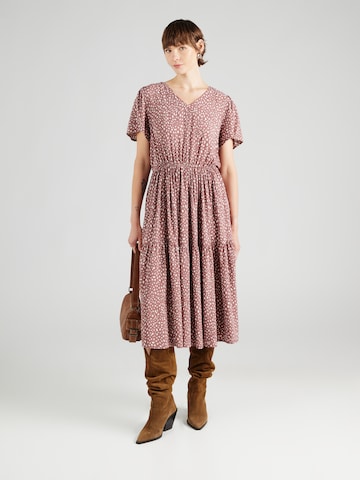Robe d’été QS en violet : devant