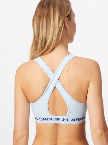 UNDER ARMOUR Bygelfri Sportbehå i blå