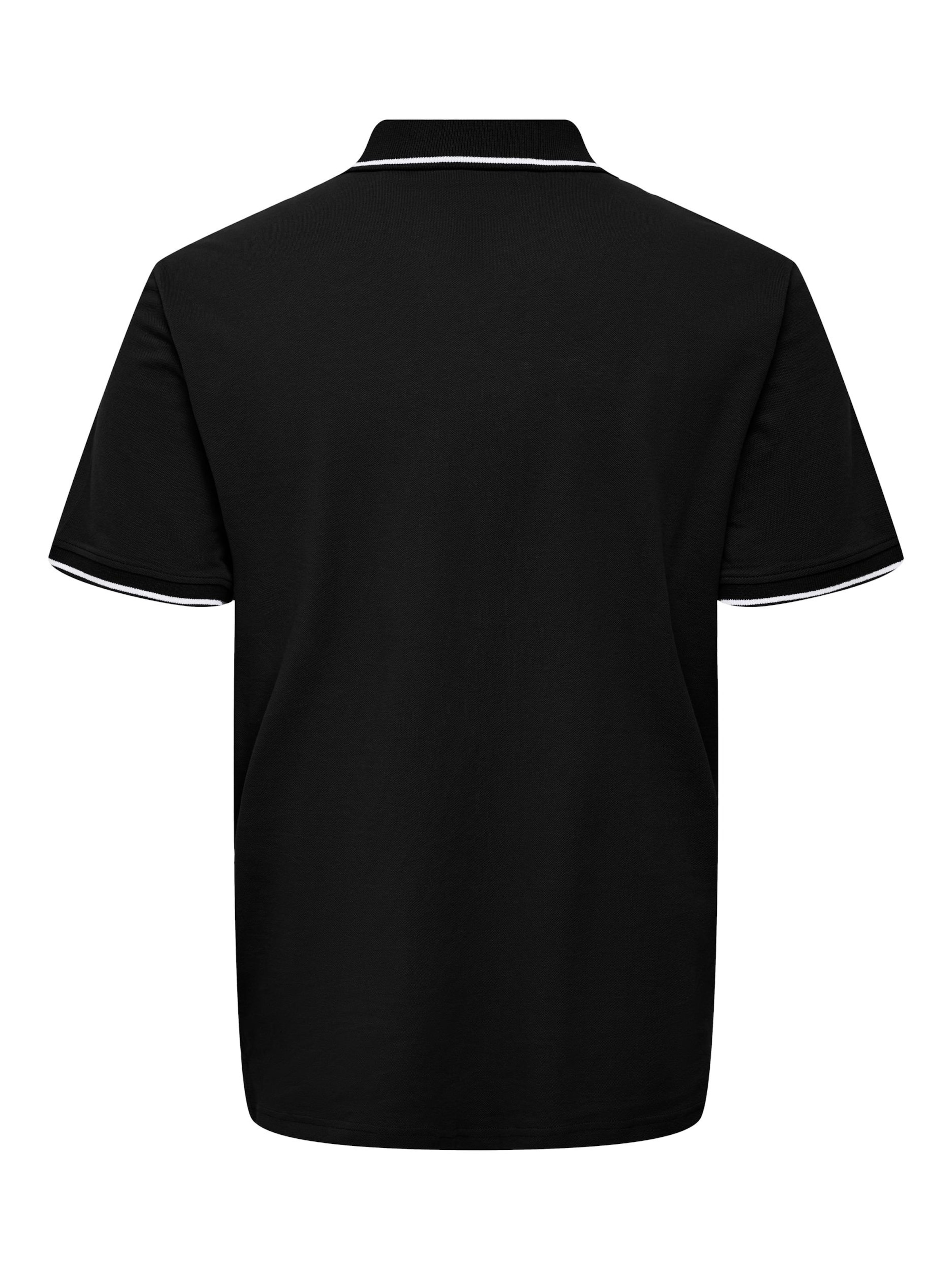 Only & Sons Tričko 'Fletcher' - Čierna