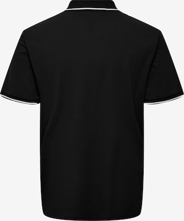 T-Shirt 'Fletcher' Only & Sons en noir