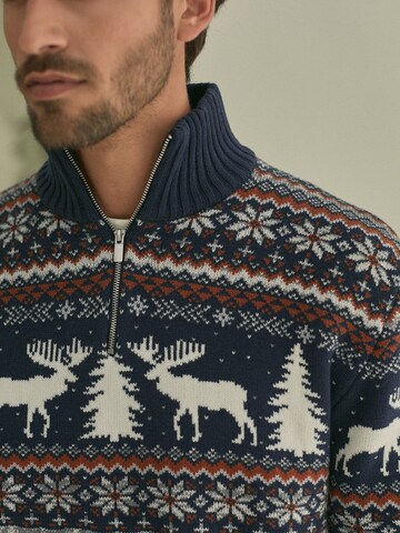 Pull-over Next en bleu