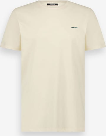 LEBASQ Shirt 'The Baker Crew Neck' in Weiß: Vorderseite