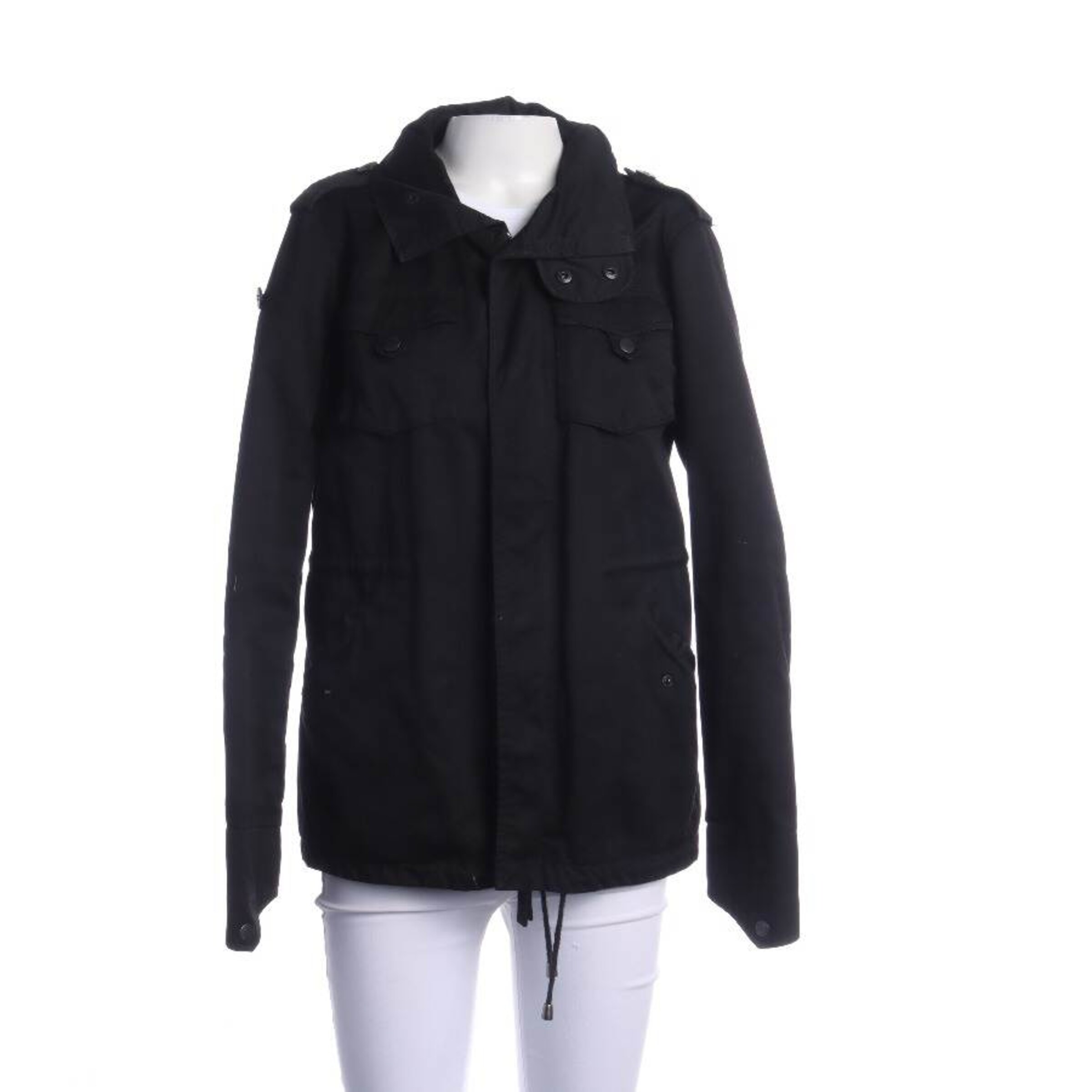 STEFFEN SCHRAUT Jacket & Coat in XS in Black: front