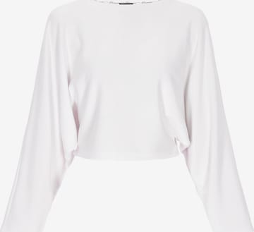 DreiMaster Klassik Blouse 'Classic' in White: front