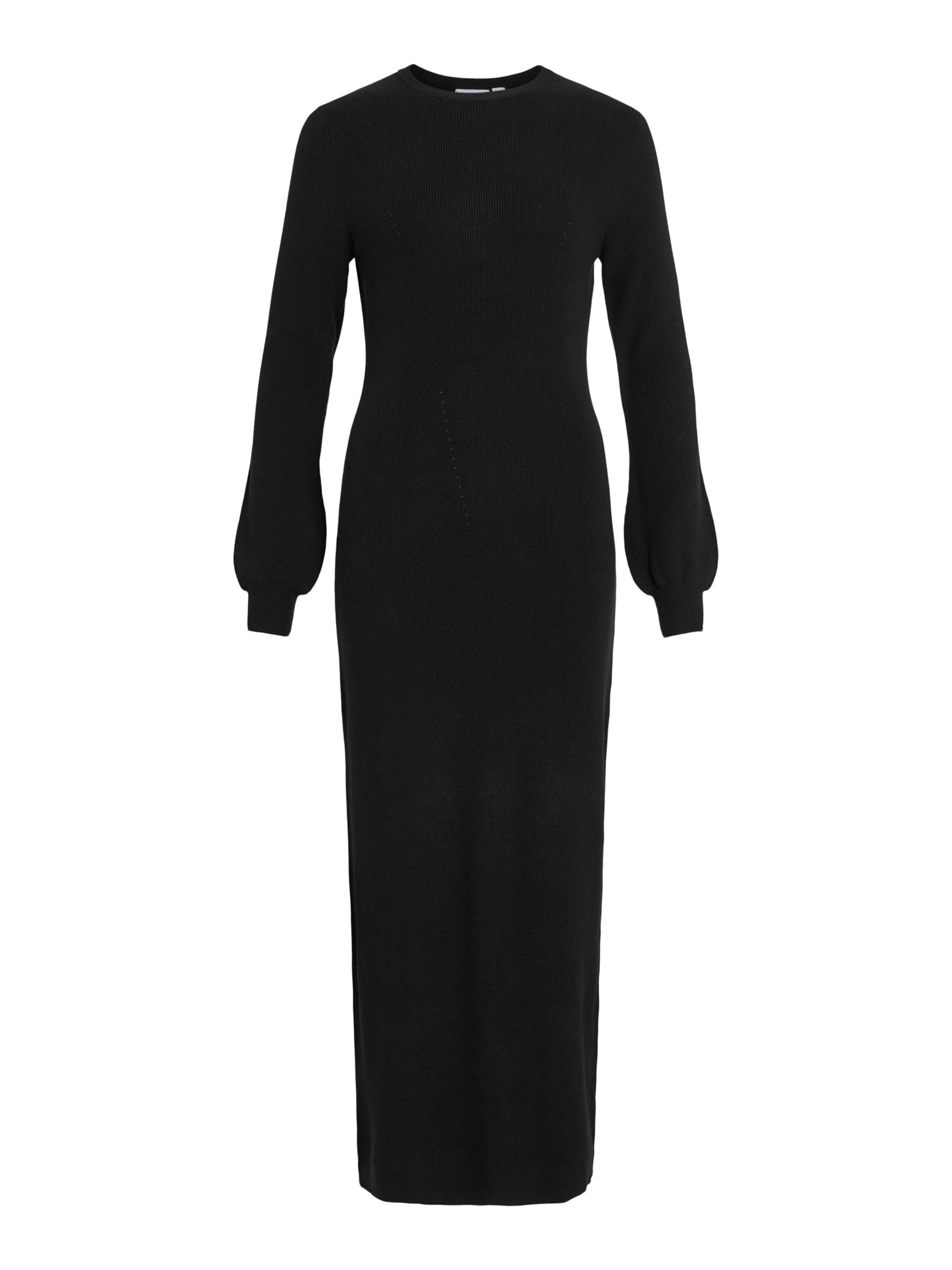 VILA - Vestido de punto 'VIKalia' en negro: frente