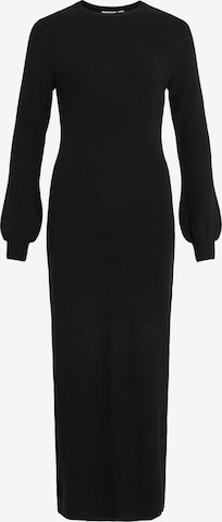 Robes en maille 'VIKalia' VILA en noir : devant