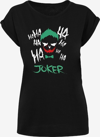 F4NT4STIC T-Shirt 'Suicide Squad Joker' in Schwarz: Vorderseite