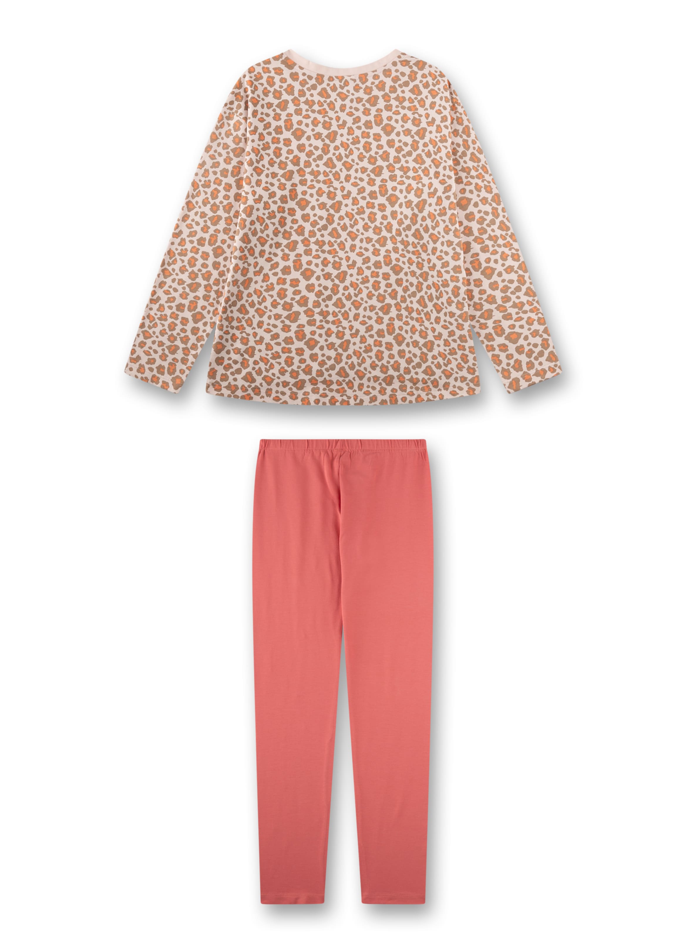 Sanetta Schlafanzug in Orange