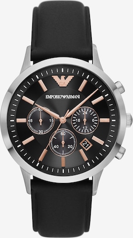 Emporio Armani Uhr in Silber: predná strana