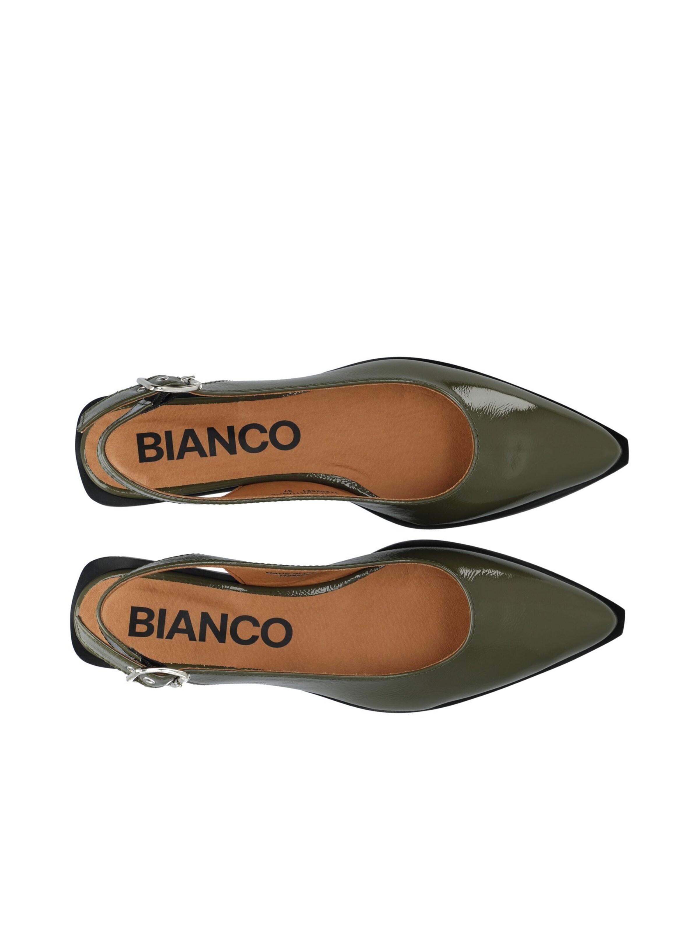 Bianco - Zapatos destalonado 'Victoria' en verde