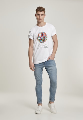 T-Shirt Mister Tee en blanc