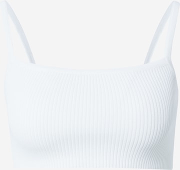 Motel Knitted Top 'Lemia' in White: front