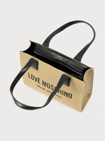 Love Moschino Shoppingväska 'ORO' i beige