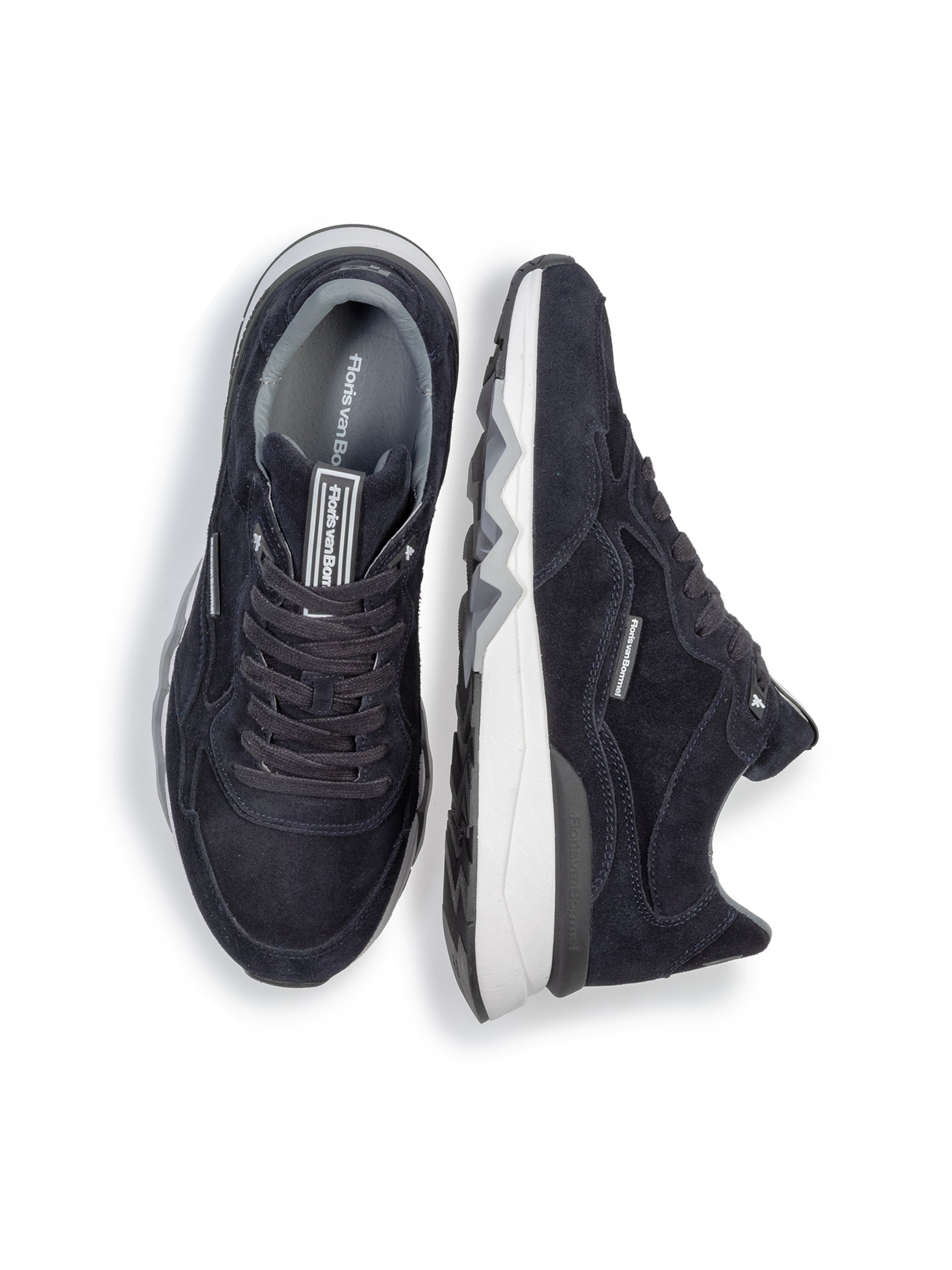 Sneaker bassa 'De Zager 10' di Floris van Bommel in blu