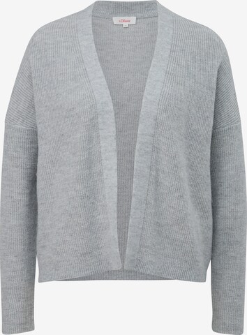 Cardigan s.Oliver en gris : devant