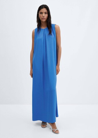 MANGO Summer Dress 'Linda2-a' in Blue: front