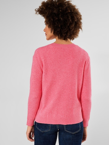 STREET ONE Knit Cardigan in Pink